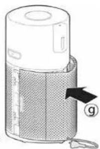 HOOVER HPURIFIER 500 - Czyszczene / Wymiana filtra: [Rys. 15] - 6