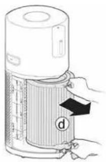 HOOVER HPURIFIER 500 - 1.Filter [Fig. 1] - 3