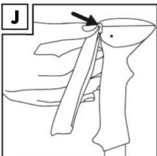 CRIVIT IAN 278427 - Réglage de la dragonne (Fig. J-M) - 1