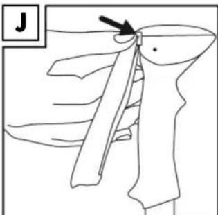 CRIVIT IAN 278427 - Einstellen der Handschlaufe (Abb. J-M) - 1