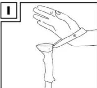 CRIVIT IAN 278427 - Using the strap (Fig. I) - 1