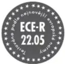 CRIVIT IAN 292219 - ECE-R 22.05 Homologace - 1