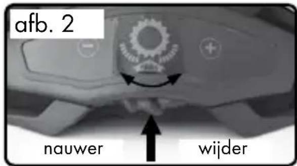 CRIVIT KH1429 - Functie van het draaiwiel (Hoofdband-wijdteinstelling) - 1