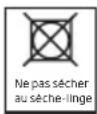 BEKO DC72301BX1 - Linge non adapté à un séchage en machine - 1