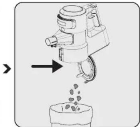 BEKO VRT 95929 VI - Cleaning of the dust reservoir - 3