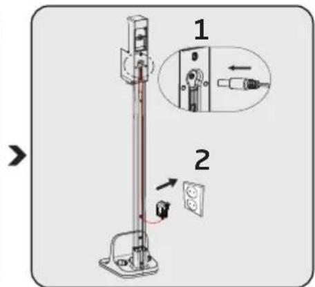BEKO VRT 95929 VI - Installation de la station de charge mobile - 2