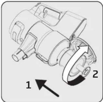 BEKO VRT 95929 VI - Cleaning of the metal filter and inlet foam - 9