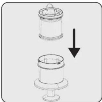 BEKO VRT 95929 VI - Curățarea filtrului de metal și buretului de admisie - 7