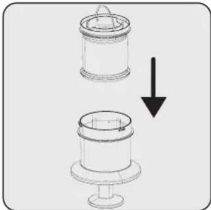 BEKO VRT 95929 VI - Cleaning of the metal filter and inlet foam - 7