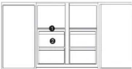 HOOVER HSC818EXWD - Gefrierschrank - 1