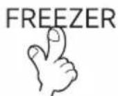 HOOVER HSC818EXWD - Freezer compartment settings - 2