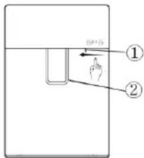 HOOVER HSC818EXWD - Instructions for child lock lever - 1