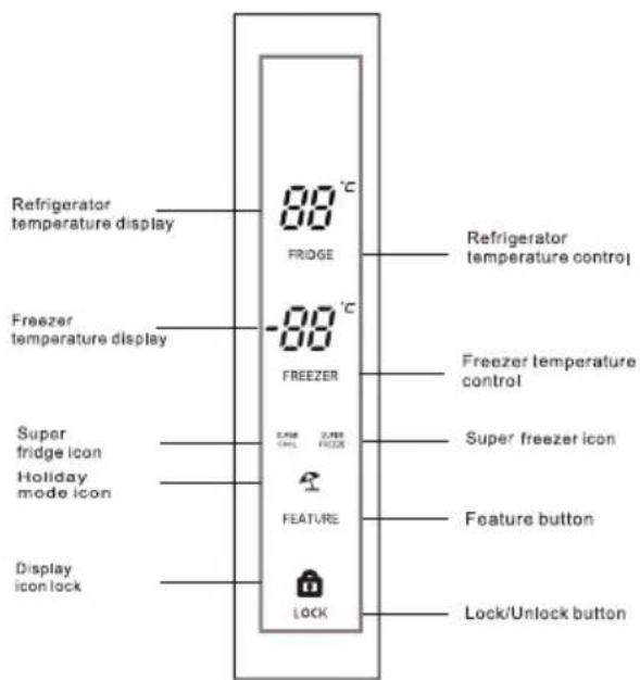HOOVER HSC818EXWD - Control panel - 1