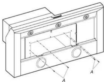 KITCHENAID KVWC958KSS - Instalación de la cubierta inferior para chimenea - 1