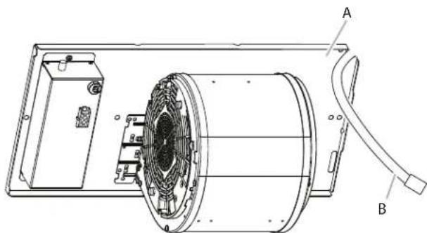 KITCHENAID KVWC958KSS - Ensamblaje del motor del soplador doble - 3
