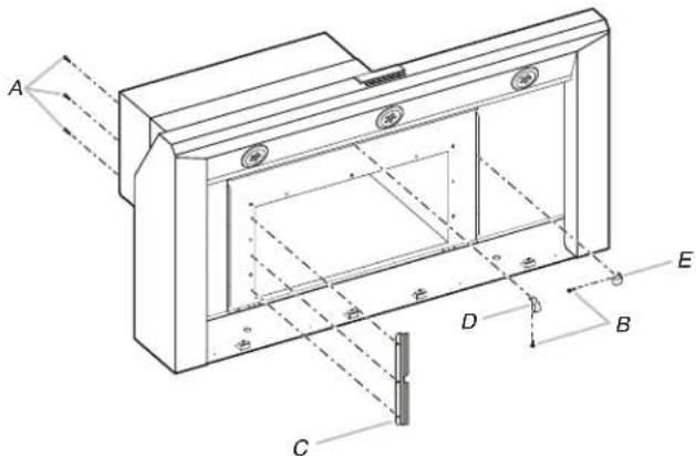 KITCHENAID KVWC958KSS - Préparation du système de ventilation interne - 1