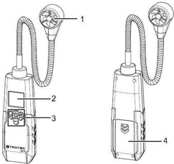 TROTEC BA16 - Description de l'appareil - 1