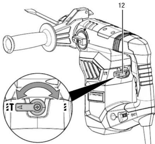 TROTEC PRDS 11230V - Sélection du mode de fonctionnement - 2
