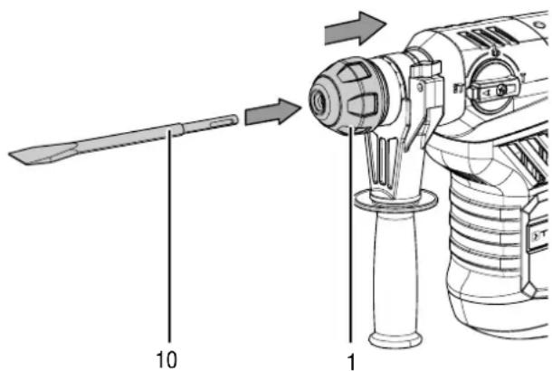TROTEC PRDS 11230V - Avertissement relat à la tension électrique - 1