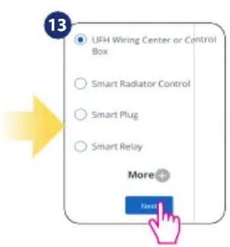 Salus SQ610RF - Installation in ONLINE mode - 13