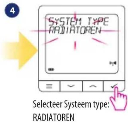 Salus SQ610RF - Koppelen van de TRV Radiatorkop (installer de TRV volgens de meegeleverde instruct- ties). - 4