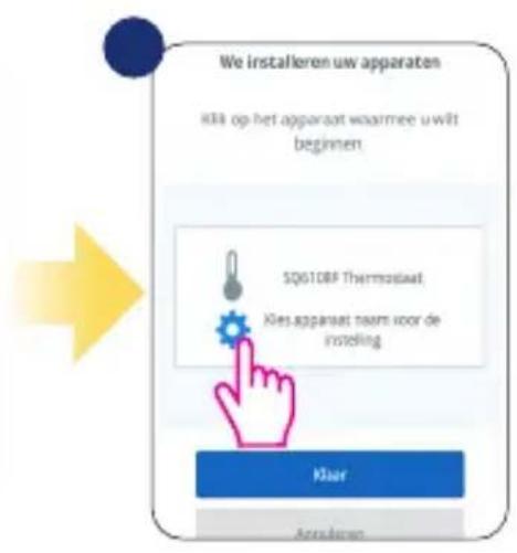 Salus SQ610RF - Installatie in Online modus - 6