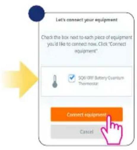 Salus SQ610RF - Installation in ONLINE mode - 10