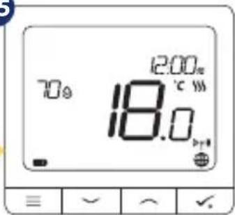Salus SQ610RF - églage pour vous "SQ610RF Thermostat" - 7