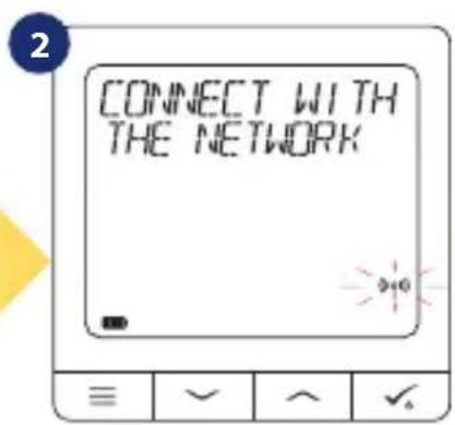 Salus SQ610RF - Installation in ONLINE mode - 2