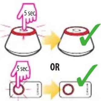 Salus SQ610RF - Pairing with Wiring Centre / Control Box (Install the Wiring Centre / Control Box according to the instructions included with product) - 12