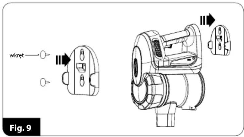 MPM MOD36 - PARKING THE VACUUM CLEANER IN THE WALL MOUNT - 1