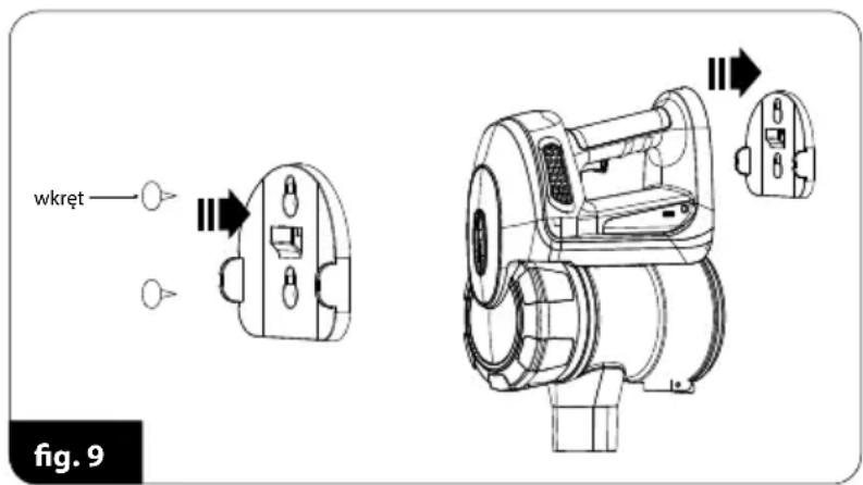 MPM MOD36 - RANGER L'ASPIRATEUR SUR SON SUPPORT - 1