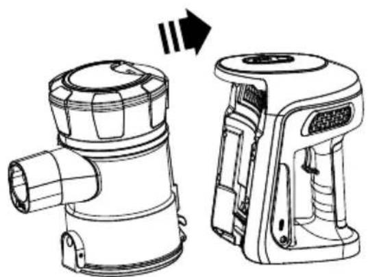 MPM MOD36 - ASSEMBLY OF THE VACUUM CLEANER - 2