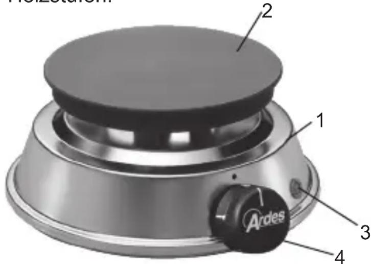 ARDES AR053 - Technische informationen - 1