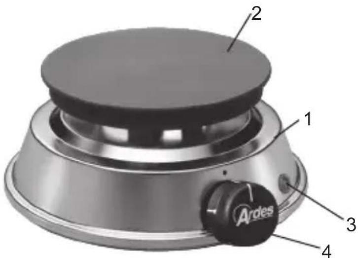 ARDES AR053 - Technical informations - 1