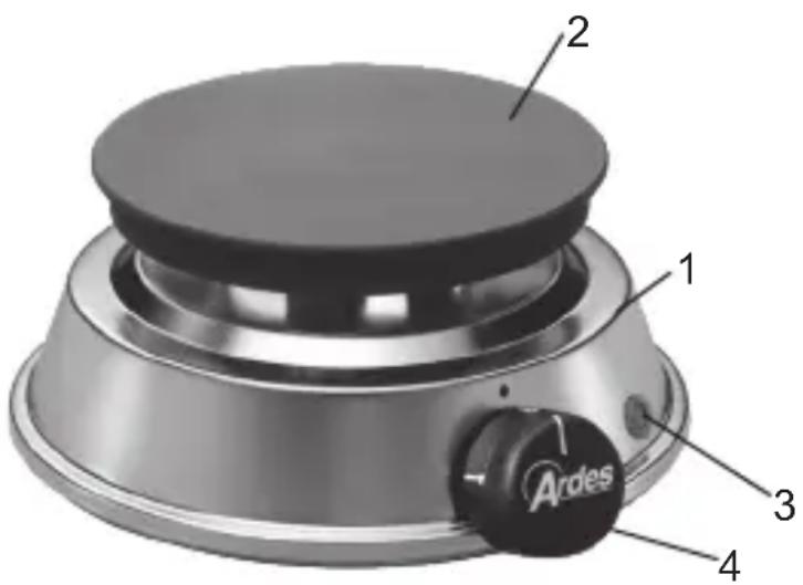 ARDES AR051 - Características técnicas - 1