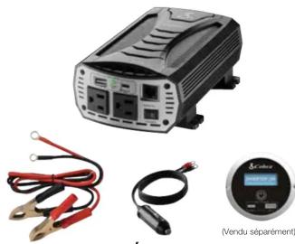 COBRA Pure Sine 400W - Branchement au port accessoire d'un vehicule - 3