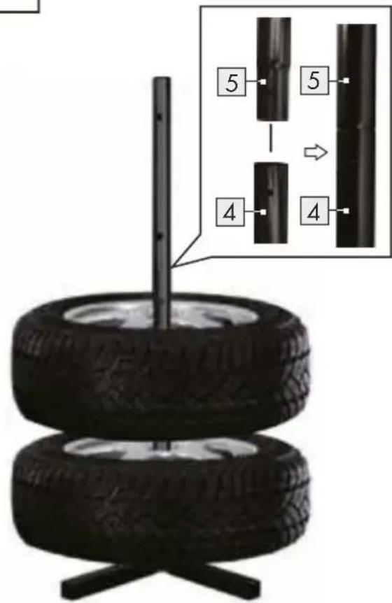 ULTIMATE SPEED AZ600 - STOJAN NA PNEUMATIKY - 8