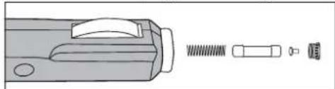 ULTIMATE SPEED UASB 12 C2 - Replacing the fuse of the 12-V plug - 1