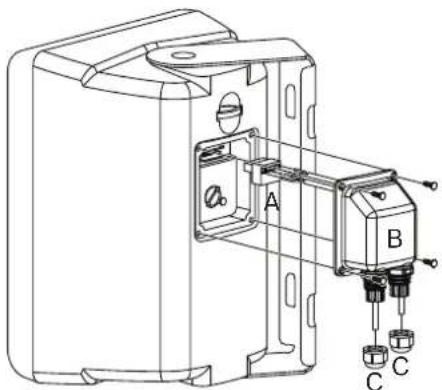 ELECTRO-VOICE EVIDS5.2X - Wiring the speaker - 2