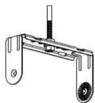 ELECTRO-VOICE EVIDS5.2X - Using a threaded rod - 2