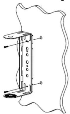 ELECTRO-VOICE EVIDS5.2X - Installing the U-Bracket - 1