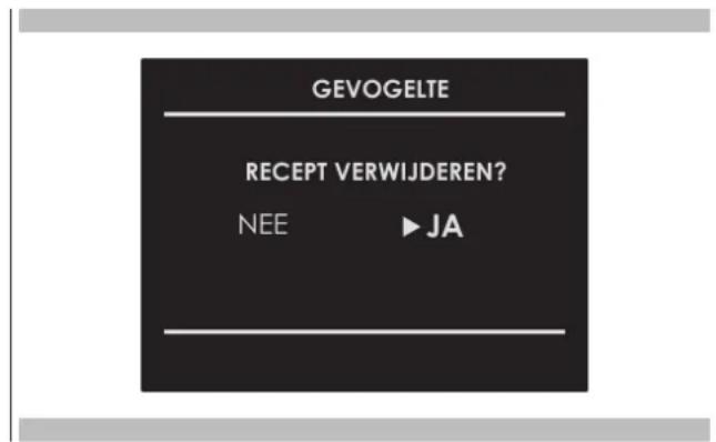 Fulgor Milano FCSO 4510 TEM - Een Persoonlijk recept annuleren: - 1