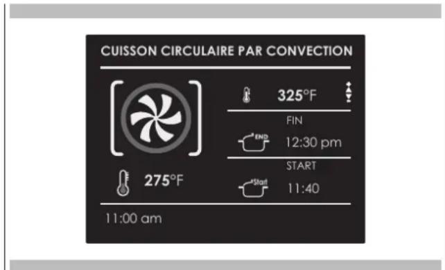 Fulgor Milano FCSO 4510 TEM - Pour retarder le démarrage d'un mode temporisé - 1