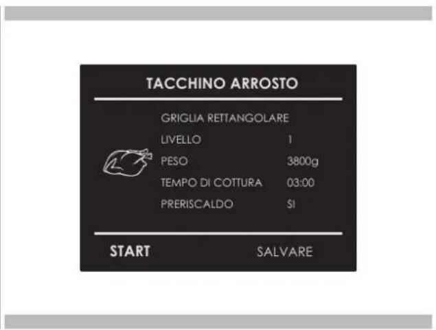 Fulgor Milano FCSO 4510 TEM - Selezionare una ricetta più definita: - 1