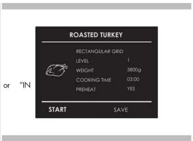 Fulgor Milano FCSO 4510 TEM - Select an already-set recipe: - 1
