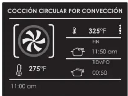 Fulgor Milano FCSO 4510 TEM - Ajustar un modo temporizado - 1