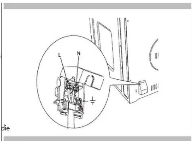 Fulgor Milano FCSO 4510 TEM - Stromanschluss - 1