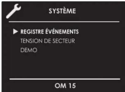 Fulgor Milano FCSO 4510 TEM - FR 9 - Réglage du système - 2