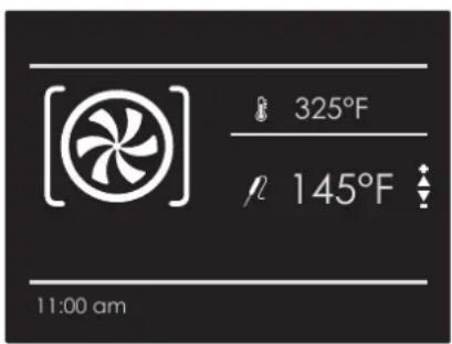 [325°F 145°F 11:00 am